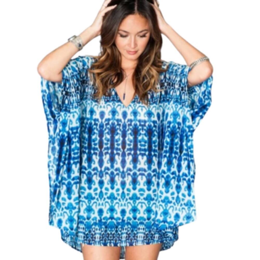 Show Me Your Mumu Peta Swim Cover Up Tunic Top Fontainebleu Size XS